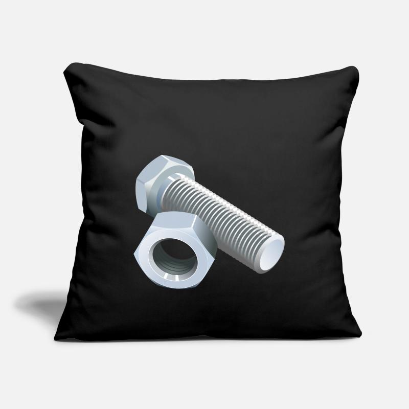 vis Housse de coussin décorative 45 x 45 cm