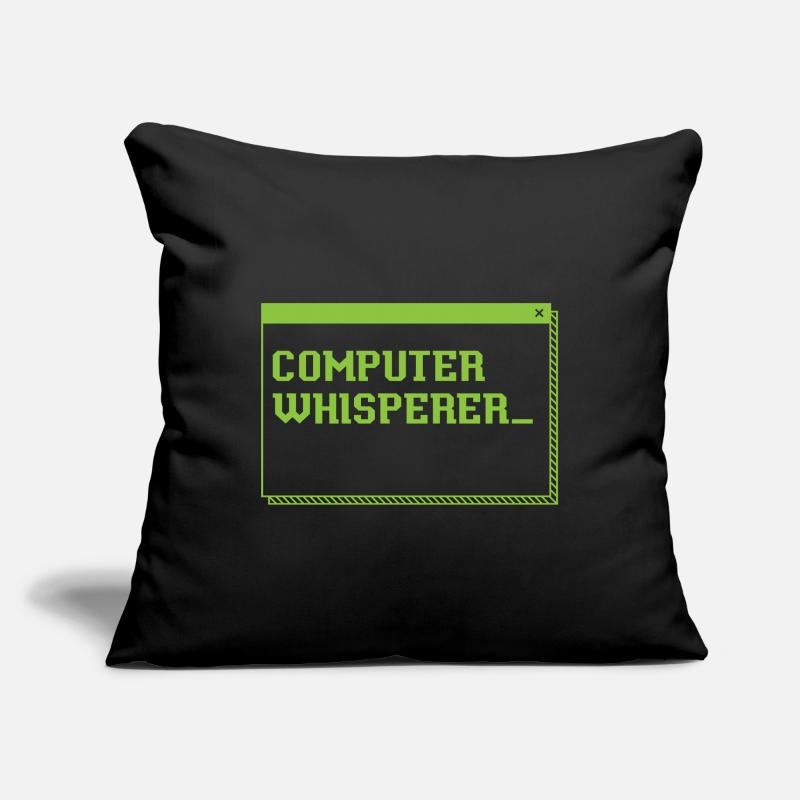 Computer Whisperer Sofa pillowcase 17,3'' x 17,3'' (45 x 45 cm)