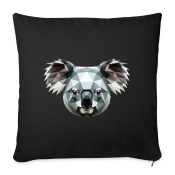Koala Bear Australia Koala Bear Cute Koala Bears - Sofa pillowcase 17,3'' x 17,3'' (45 x 45 cm) - black - Front