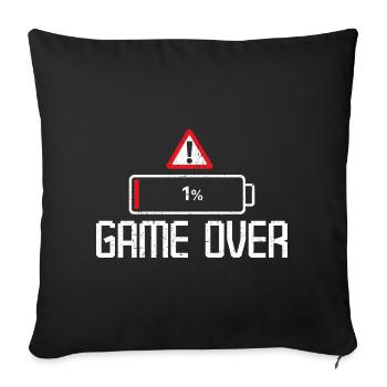 Gaming Gamer Video Games Controllers Gaming Gamers - Sofa pillowcase 17,3'' x 17,3'' (45 x 45 cm) - black - Front