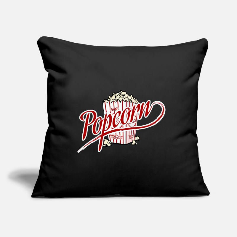 pop-corn Housse de coussin décorative 45 x 45 cm