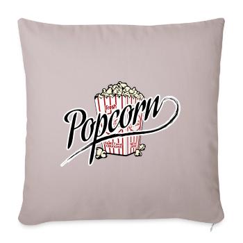 Popcorn - Sofa pillowcase 17,3'' x 17,3'' (45 x 45 cm) - light taupe - Front