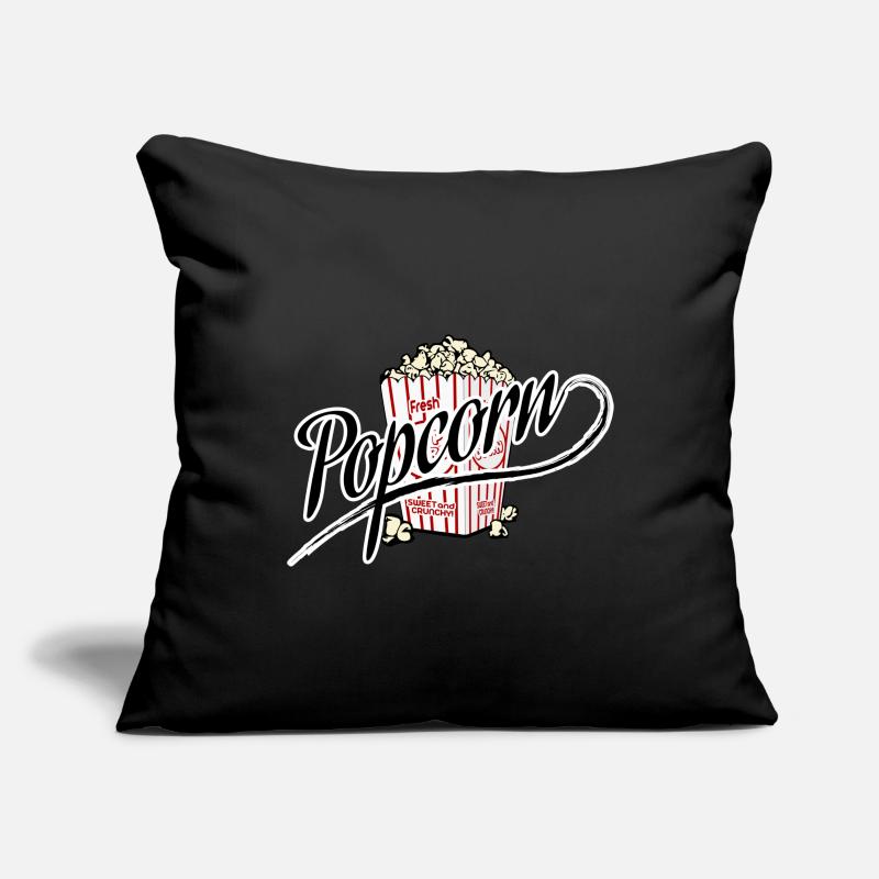 pop-corn Housse de coussin décorative 45 x 45 cm