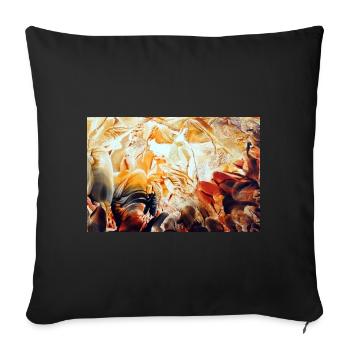 52Sentitoks - Sofakissenbezug 45 x 45 cm - Schwarz - Vorne
