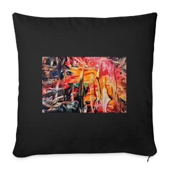 3949 - Sofakissenbezug 45 x 45 cm - Schwarz - Vorne