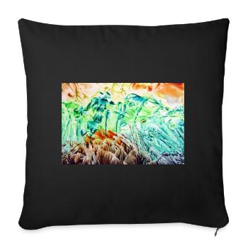 81Sentitoks - Sofakissenbezug 45 x 45 cm - Schwarz - Vorne