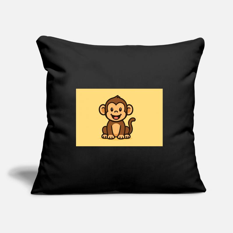Monkey Sofa pillowcase 17,3'' x 17,3'' (45 x 45 cm)
