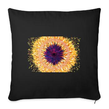 Star Gate : Vie Vraie - Sonja von Staden - Housse de coussin décorative 45 x 45 cm - noir - Devant
