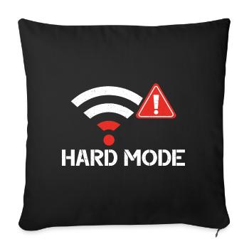 Gaming Gamer Video Games Controllers Gaming Gamers - Sofa pillowcase 17,3'' x 17,3'' (45 x 45 cm) - black - Front