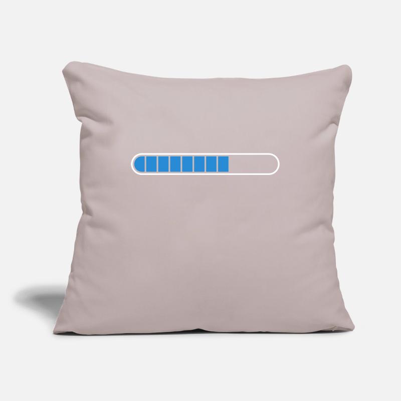 Loading bar PC Icon icon Sofa pillowcase 17,3'' x 17,3'' (45 x 45 cm)