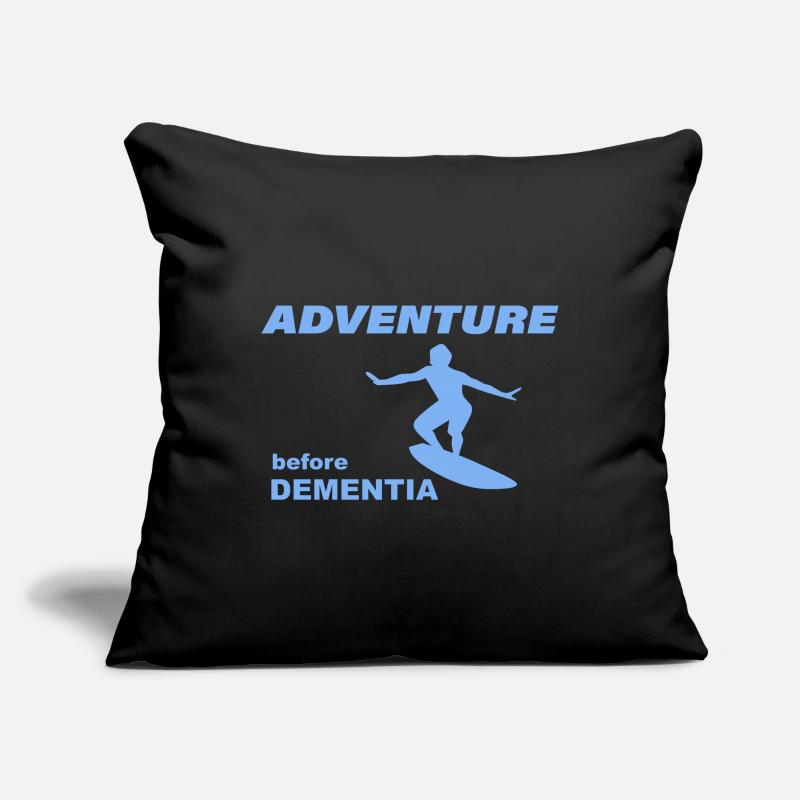 AVENTURE DE SURF Housse de coussin décorative 45 x 45 cm