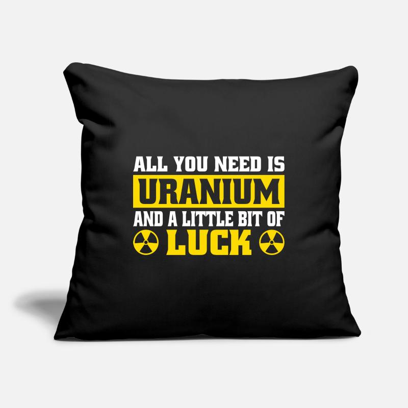 Nuclear Engineer Nuclear Technology Nuclear Energy Sofa pillowcase 17,3'' x 17,3'' (45 x 45 cm)