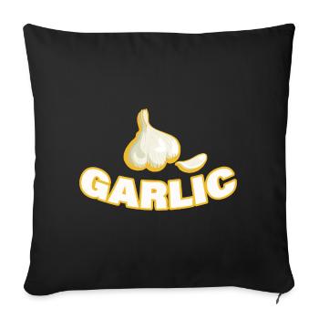 AIL - Housse de coussin décorative 45 x 45 cm - noir - Devant