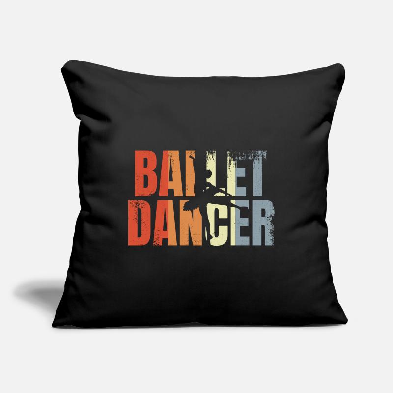 Vintage Ballet Dancer Sofa pillowcase 17,3'' x 17,3'' (45 x 45 cm)