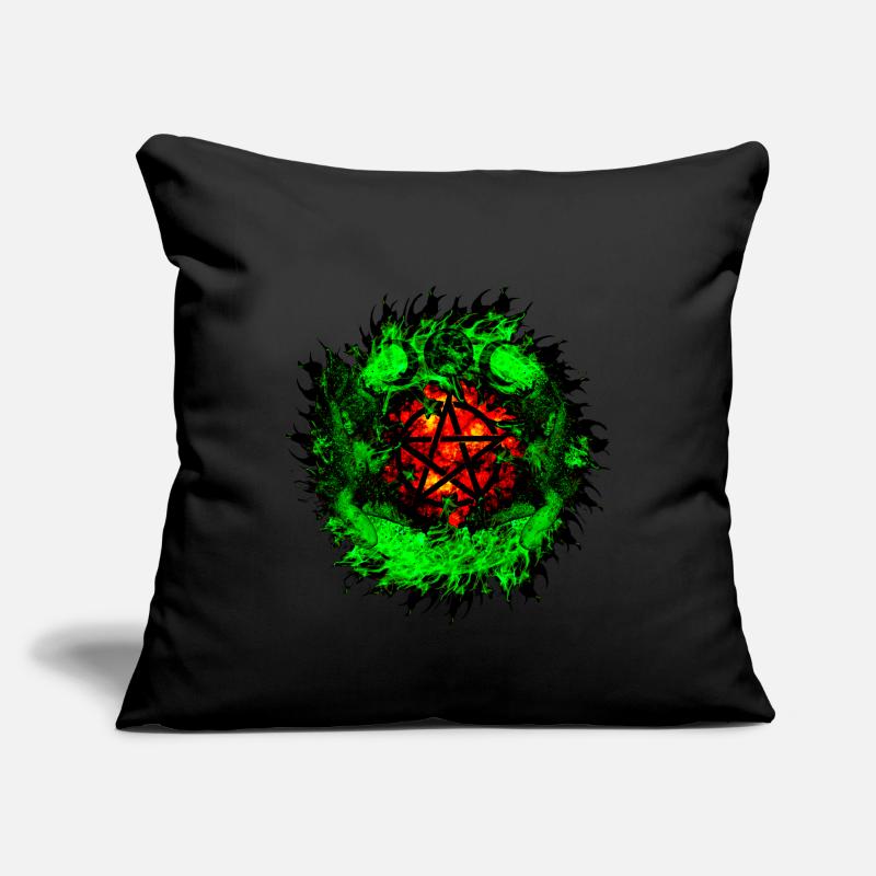 wicca Housse de coussin décorative 45 x 45 cm
