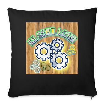 Et voilà!!! - Image - 2023 - Housse de coussin décorative 45 x 45 cm - noir - Devant
