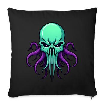 Süßer Halloween Cthulhu - Sofakissenbezug 45 x 45 cm - Schwarz - Vorne