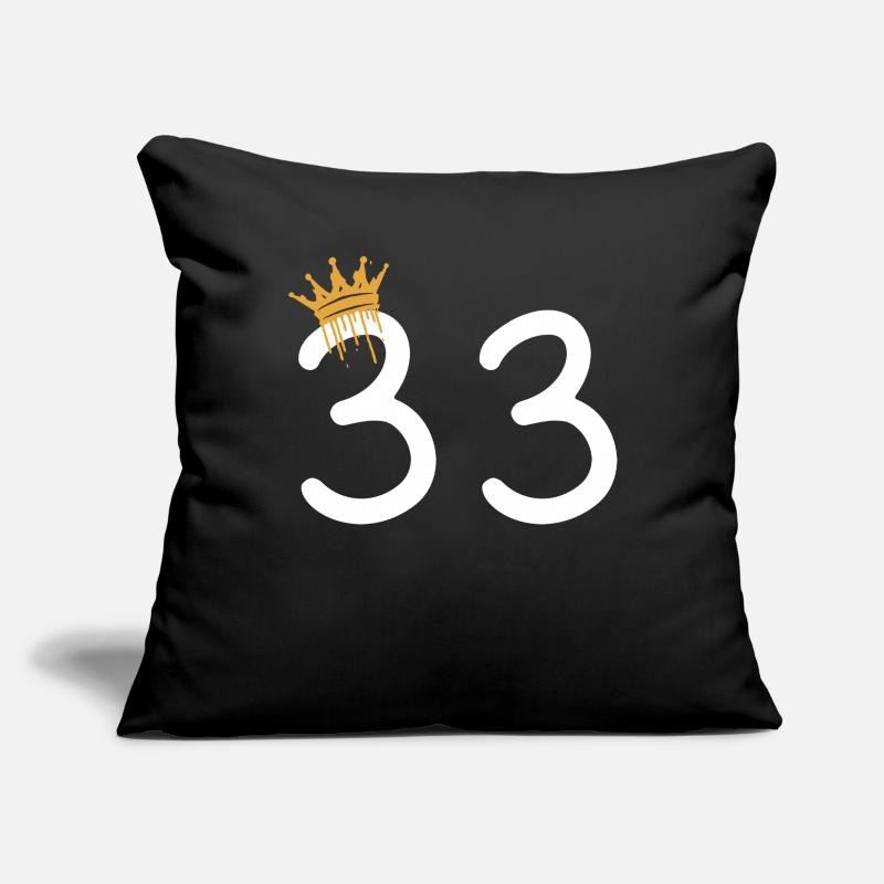 33 Housse de coussin décorative 45 x 45 cm