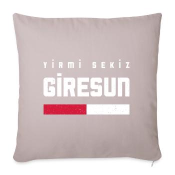 Giresun 28 Turquie Turkiye Gift Holiday TR Turk - Housse de coussin décorative 45 x 45 cm - taupe clair - Devant