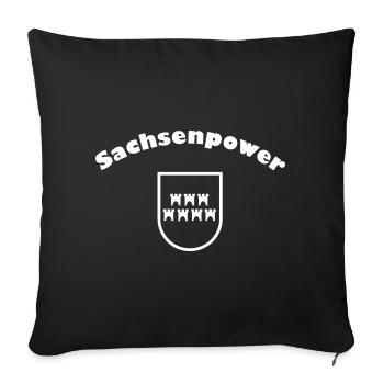 The Transylvania Saxony - Sofa pillowcase 17,3'' x 17,3'' (45 x 45 cm) - black - Front