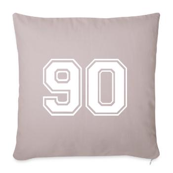 90 - Sofa pillowcase 17,3'' x 17,3'' (45 x 45 cm) - light taupe - Front