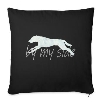 Hund Hund - Sofakissenbezug 45 x 45 cm - Schwarz - Vorne