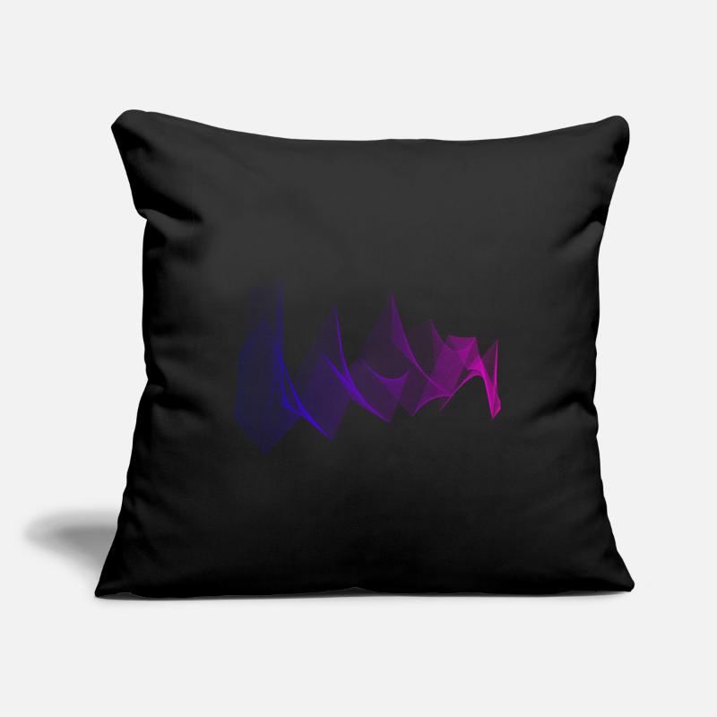 Waves abstract Sofa pillowcase 17,3'' x 17,3'' (45 x 45 cm)