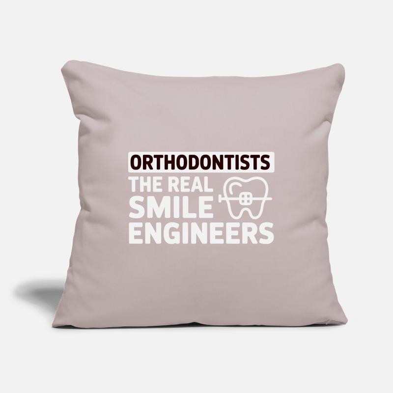 Dental Expert Structural Alignment Engineer Gear  Sofa pillowcase 17,3'' x 17,3'' (45 x 45 cm)