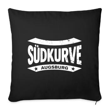 Augsburg Südkurve Stadium Hoodie, T-shirt, pillow - Sofa pillowcase 17,3'' x 17,3'' (45 x 45 cm) - black - Front