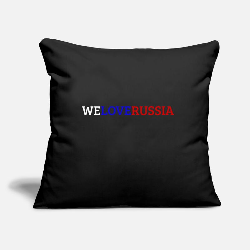 Russie Rassian Россия Русский Russie Russe Housse de coussin décorative 45 x 45 cm