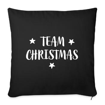 Équipe Christmas Christmas Star Christmas Market - Housse de coussin décorative 45 x 45 cm - noir - Devant