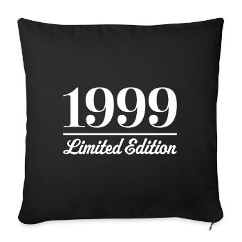 1999 Édition Limitée - Housse de coussin décorative 45 x 45 cm - noir - Devant