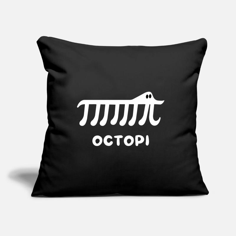 Lustiges Pi Mathematik Design - Octopi mathe Sofakissenbezug 45 x 45 cm