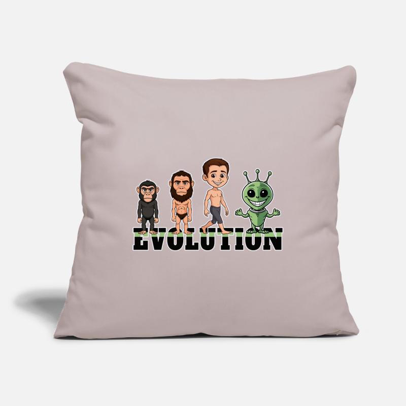 Evolution Alien Sofa pillowcase 17,3'' x 17,3'' (45 x 45 cm)