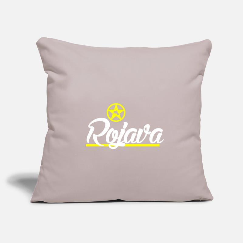 Kurde de Rojava Housse de coussin décorative 45 x 45 cm
