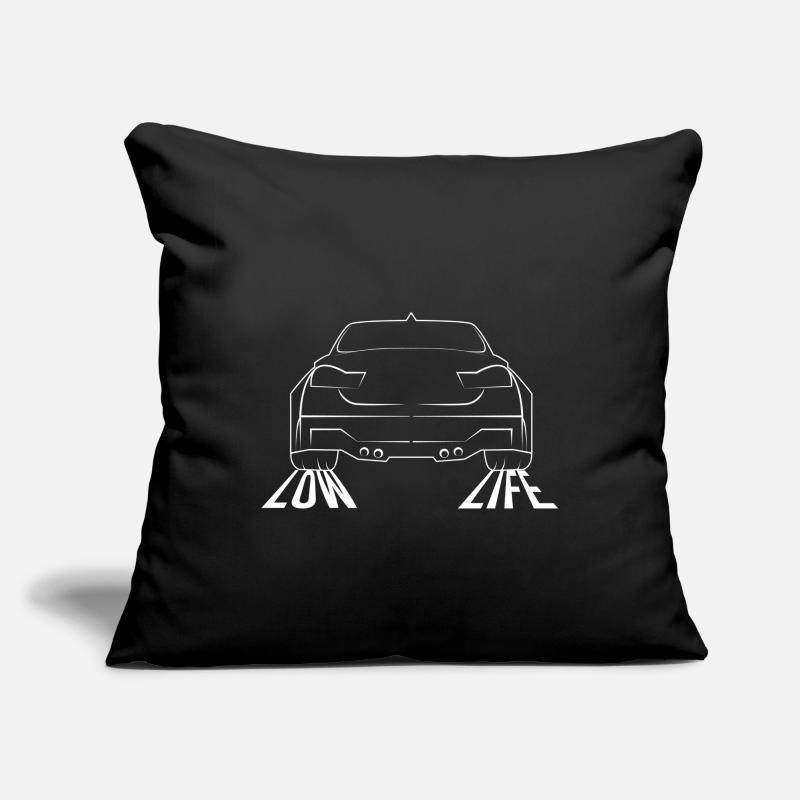 Conception de voiture à faible durée de vie Housse de coussin décorative 45 x 45 cm