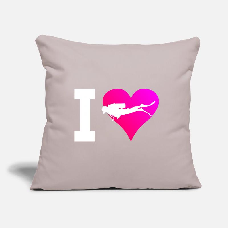 Plongée Hommes Plongée Libre Plongée Plongée Plongée Sous-Marine Plongeur Housse de coussin décorative 45 x 45 cm