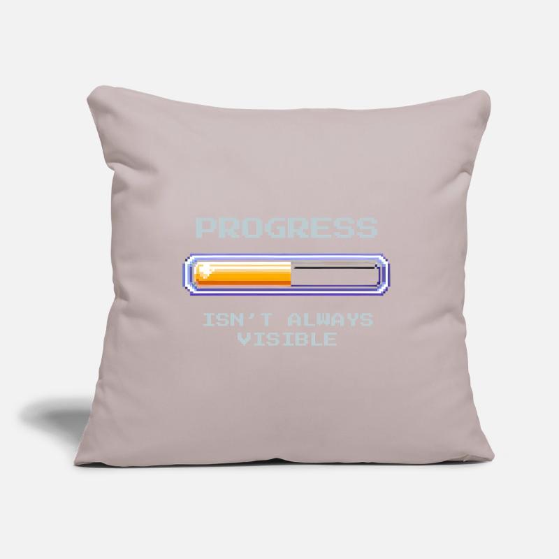 Invisible Progress | Social Work Sofa pillowcase 17,3'' x 17,3'' (45 x 45 cm)