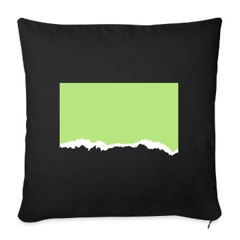 Post-it notes - Sofa pillowcase 17,3'' x 17,3'' (45 x 45 cm) - black - Front