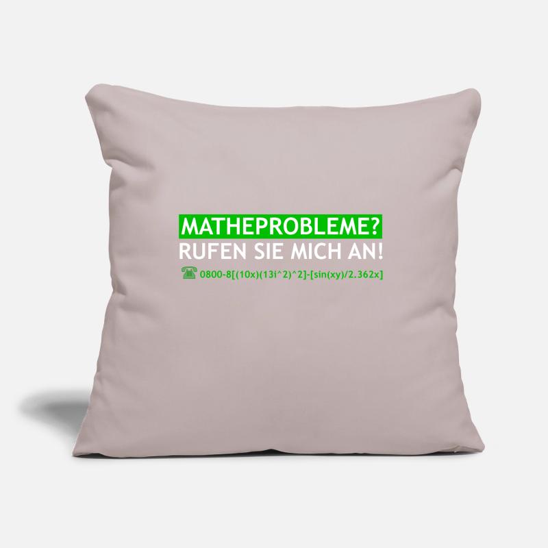 Math Math Math Teacher Algebra Gift Sofa pillowcase 17,3'' x 17,3'' (45 x 45 cm)