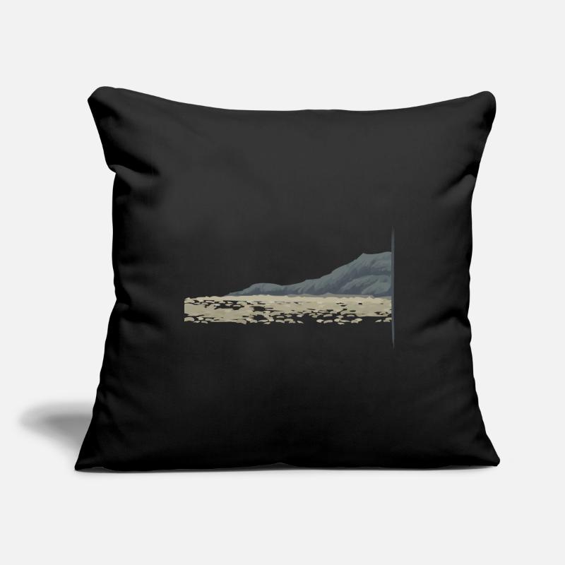 CÔTE ROCHEUSE Housse de coussin décorative 45 x 45 cm