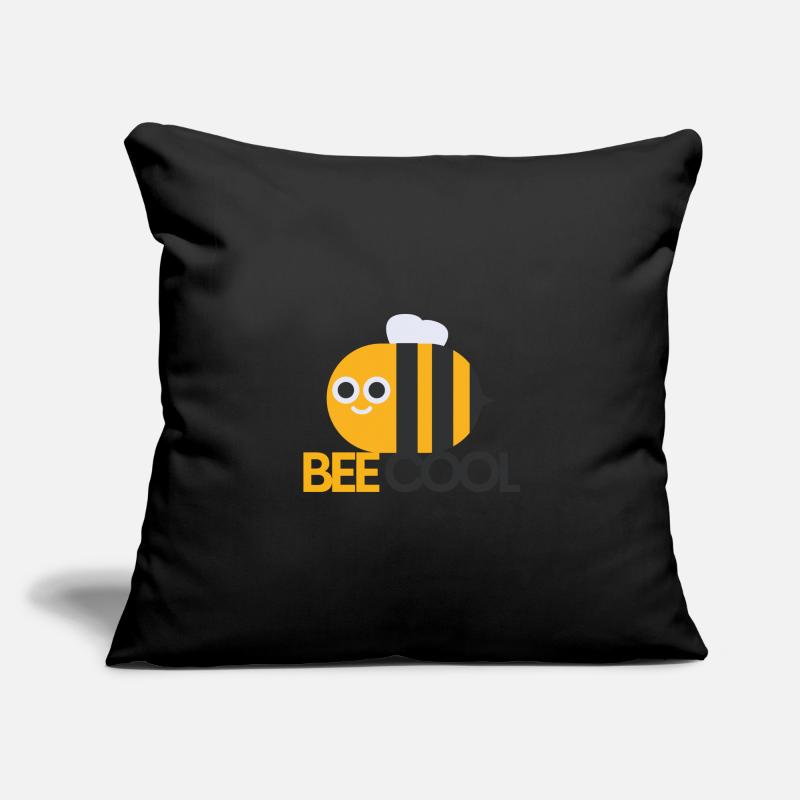 Bee Cool Chef Bee Housse de coussin décorative 45 x 45 cm