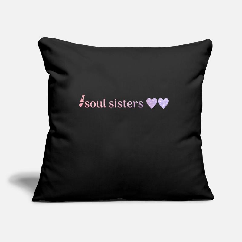 amis Housse de coussin décorative 45 x 45 cm