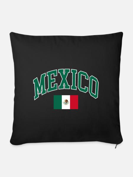 Mexico - Sofakissenbezug 45 x 45 cm - Schwarz