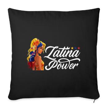 Venezuela Flag Pride & Home Venezuela - Sofa pillowcase 17,3'' x 17,3'' (45 x 45 cm) - black - Front