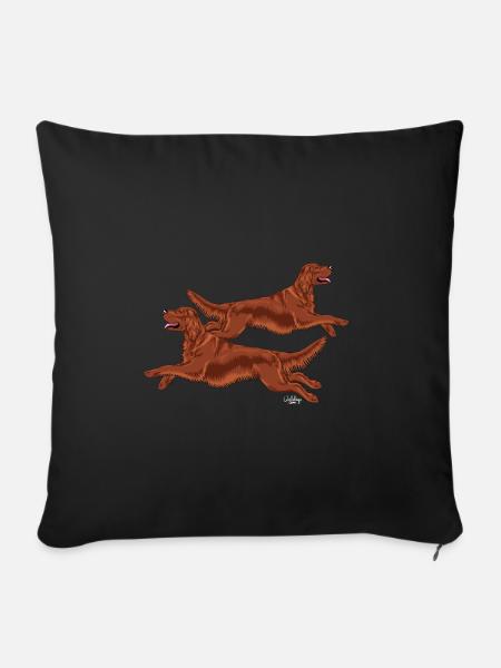 irishpair - Sofakissenbezug 45 x 45 cm - Schwarz