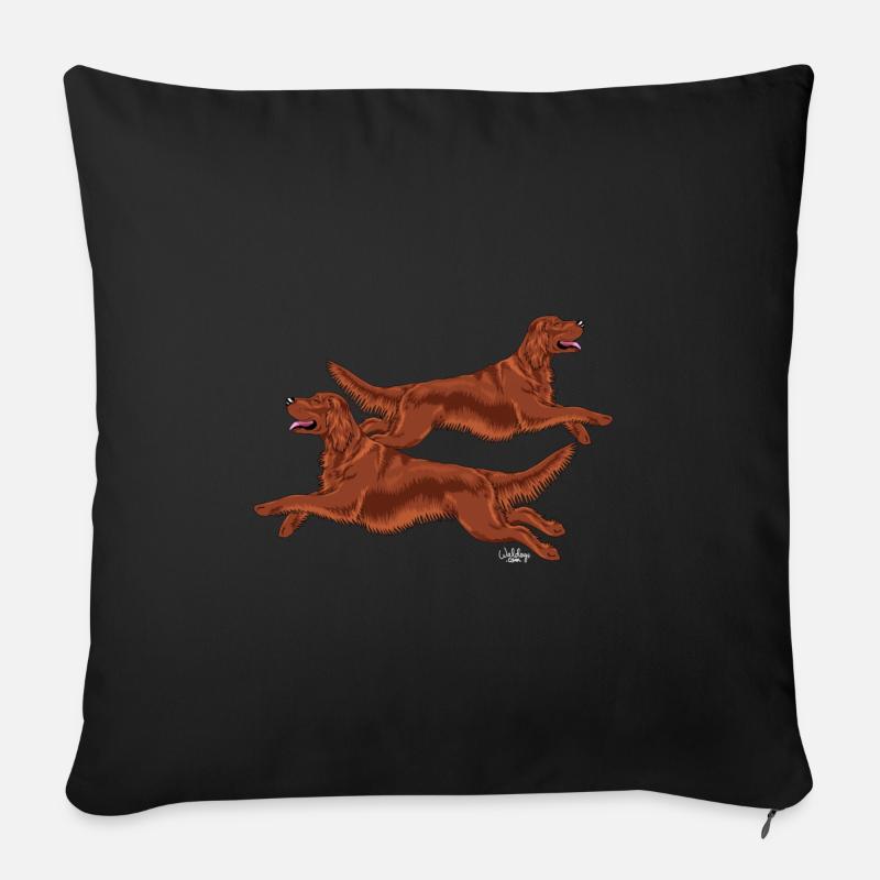 irishpair - Sofakissenbezug 45 x 45 cm - Schwarz