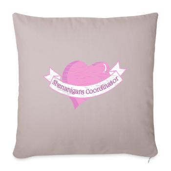 Pranks Coordinator St. Patrick's Day - Sofa pillowcase 17,3'' x 17,3'' (45 x 45 cm) - light taupe - Front