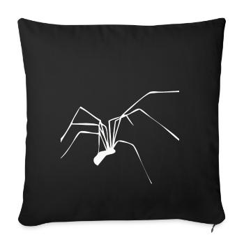 Spider Spider Spiderweb Fear Legs Christmas - Sofa pillowcase 17,3'' x 17,3'' (45 x 45 cm) - black - Front