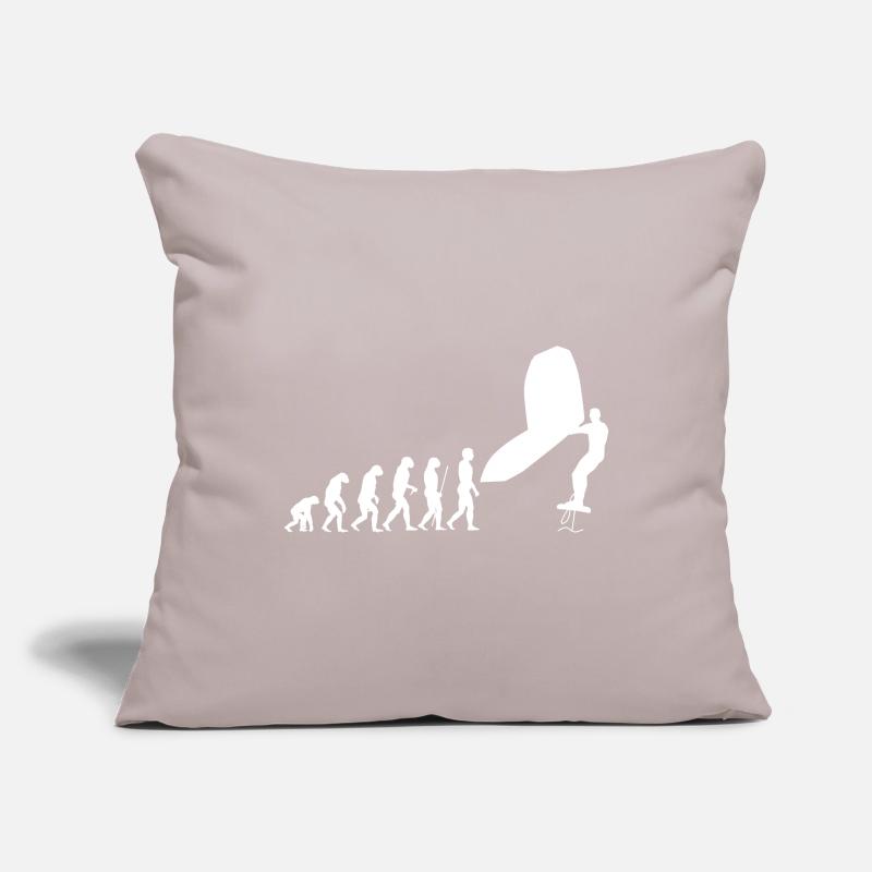 Wingsurf Evolution Housse de coussin décorative 45 x 45 cm